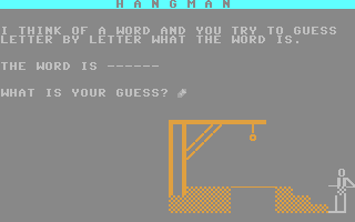 C64 GameBase Hangman (Public_Domain) 1978