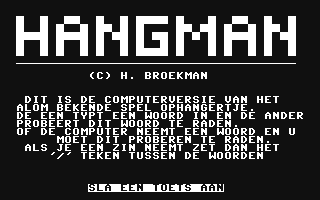 C64 GameBase Hangman Commodore_Info 1986