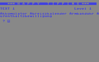 C64 GameBase Happy_Tipping Österreichische_Computer_Gesellschaft_(OCG) 1986