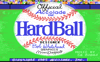 C64 GameBase HardBall! Accolade 1985