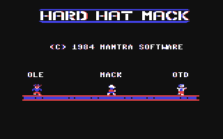 C64 GameBase Hard_Hat_Mack Mantra_Software 1985