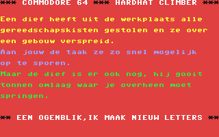 C64 GameBase Hardhat_Climber Courbois_Software 1983