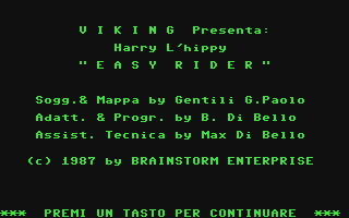 C64 GameBase Harry_L'hippy_-_Easy_Rider Edizioni_Hobby/Viking 1987