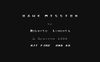 C64 GameBase Hawk_Mission Systems_Editoriale_s.r.l./Commodore_64_Club 1988