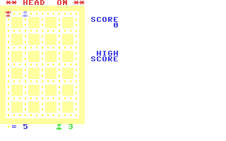 C64 GameBase Head_On Alpha_Software_Ltd. 1986