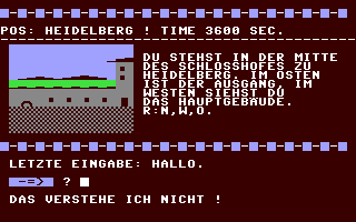 C64 GameBase Heidelberg_-_Das_Adventure PDPD_Software 1992