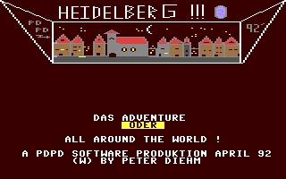 C64 GameBase Heidelberg_-_Das_Adventure PDPD_Software 1992