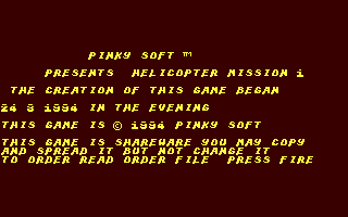C64 GameBase Helicopter_Mission_I SYS_Public_Domain 1994