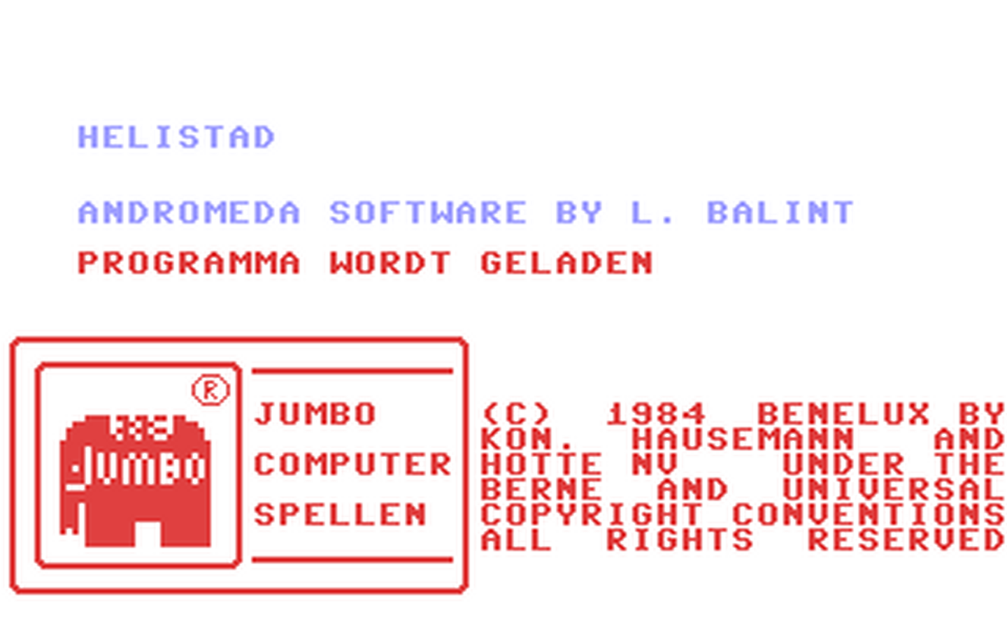 C64 GameBase Helistad RadarSoft 1984