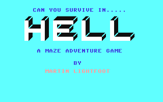 C64 GameBase Hell_Maze Business_Press_International_Ltd./Your_Computer 1983