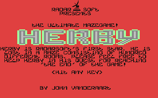 C64 GameBase Herby RadarSoft 1984