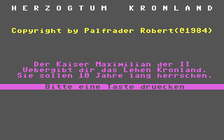 C64 GameBase Herzogtum_Kronland 1984