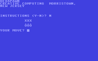 C64 GameBase Hexapawn Creative_Computing 1978