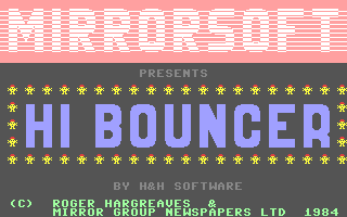 C64 GameBase Hi_Bouncer Mirrorsoft_Ltd. 1984