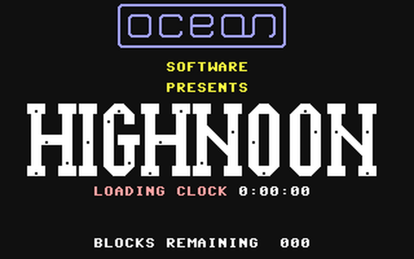 C64 GameBase Highnoon Ocean 1984