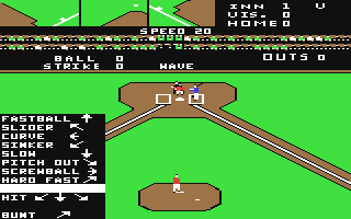 C64 GameBase Hit_and_Run_Baseball Scan_Software 1987