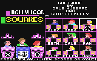 C64 GameBase Hollywood_Squares GameTek 1988