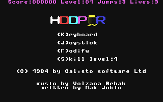 C64 GameBase Hooper Calisto_Software_Ltd. 1984