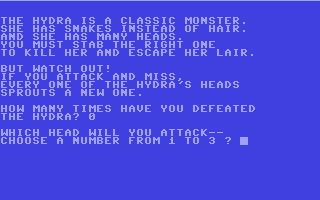 C64 GameBase Horrible_Hydra Scholastic,_Inc./Hard-Soft_Inc. 1984