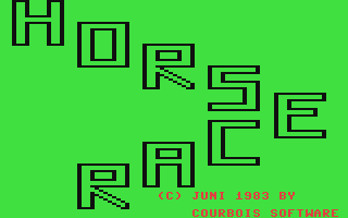 C64 GameBase Horse_Race Courbois_Software 1983