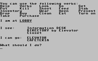 C64 GameBase Hospital_Adventure Victory_Software 1983
