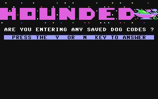 C64 GameBase Hounded_-_The_Greyhound_Racing_Simulation 1985
