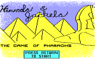 C64 GameBase Hounds_&_Jackels_-_The_Game_of_Pharaohs