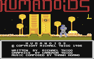 C64 GameBase Humanoids ECP_(Entertainment_and_Computer_Products_Pty._Ltd.) 1986