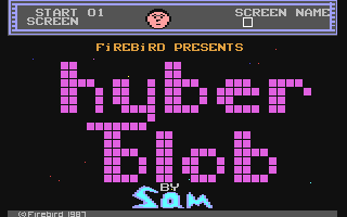 C64 GameBase Hyber_Blob Firebird 1987