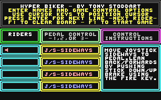 C64 GameBase Hyper_Biker PSS_(Personal_Software_Services) 1984