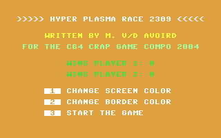 C64 GameBase Hyper_Plasma_Race_2309 (Public_Domain) 2004