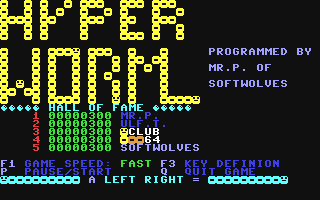 C64 GameBase Hyper_Worm SYS_Public_Domain 1990