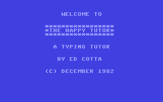 C64 GameBase Happy_Tutor,_The Pacific_Coast_Software 1982