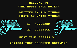 C64 GameBase House_Jack_Built,_The Thor_Computer_Software 1985