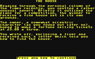 C64 GameBase House,_The River_Software