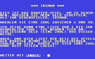 C64 GameBase Irsman