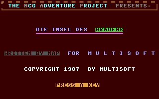 C64 GameBase Insel_des_Grauens,_Die Multisoft 1987