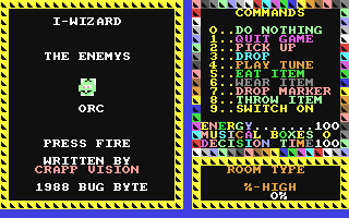 C64 GameBase I-Wizard Bug-Byte 1988