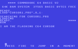 C64 GameBase I_Am_the_Flashing_C64_Cursor Pond_Software_Ltd. 2016
