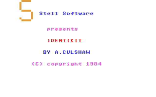C64 GameBase Identikit Stell_Software 1984