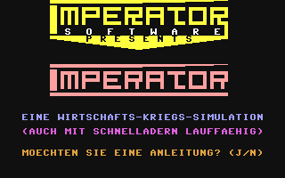 C64 GameBase Imperator CP_Verlag/Magic_Disk_64 1988