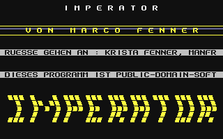 C64 GameBase Imperator (Public_Domain) 1990