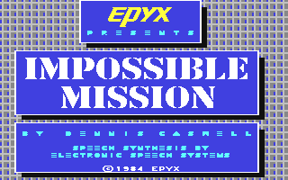 C64 GameBase Impossible_Mission Epyx 1984