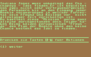 C64 GameBase Indiana_Jones_-_Jäger_des_verlorenen_Schatzes (Public_Domain) 1993