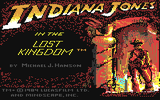C64 GameBase Indiana_Jones_in_the_Lost_Kingdom Mindscape,_Inc./Lucasfilm_Games 1984