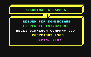 C64 GameBase Indovina_la_Parola 1985