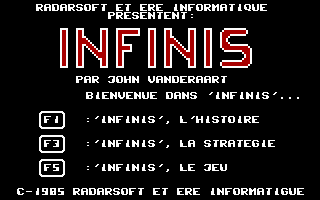 C64 GameBase Infinis RadarSoft 1985
