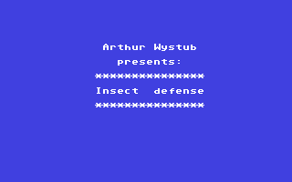 C64 GameBase Insect_Defense Markt_&_Technik/Happy_Computer 1985