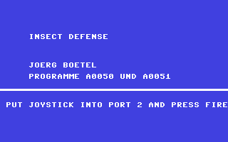 C64 GameBase Insect_Defense (Not_Published)