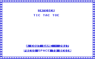 C64 GameBase Integer_Tic_Tac_Toe (Not_Published) 2017